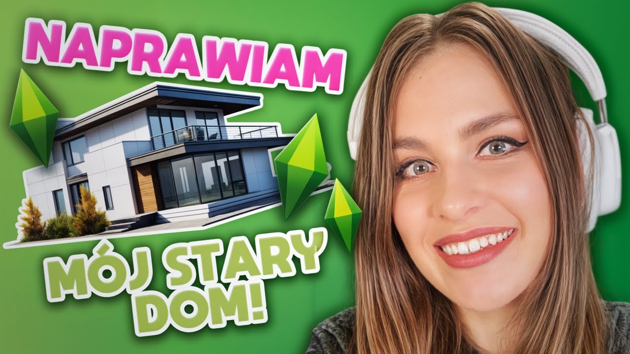 MUSIAŁAM NAPRAWIĆ TEN DOM! - The Sims 4 meblowanie