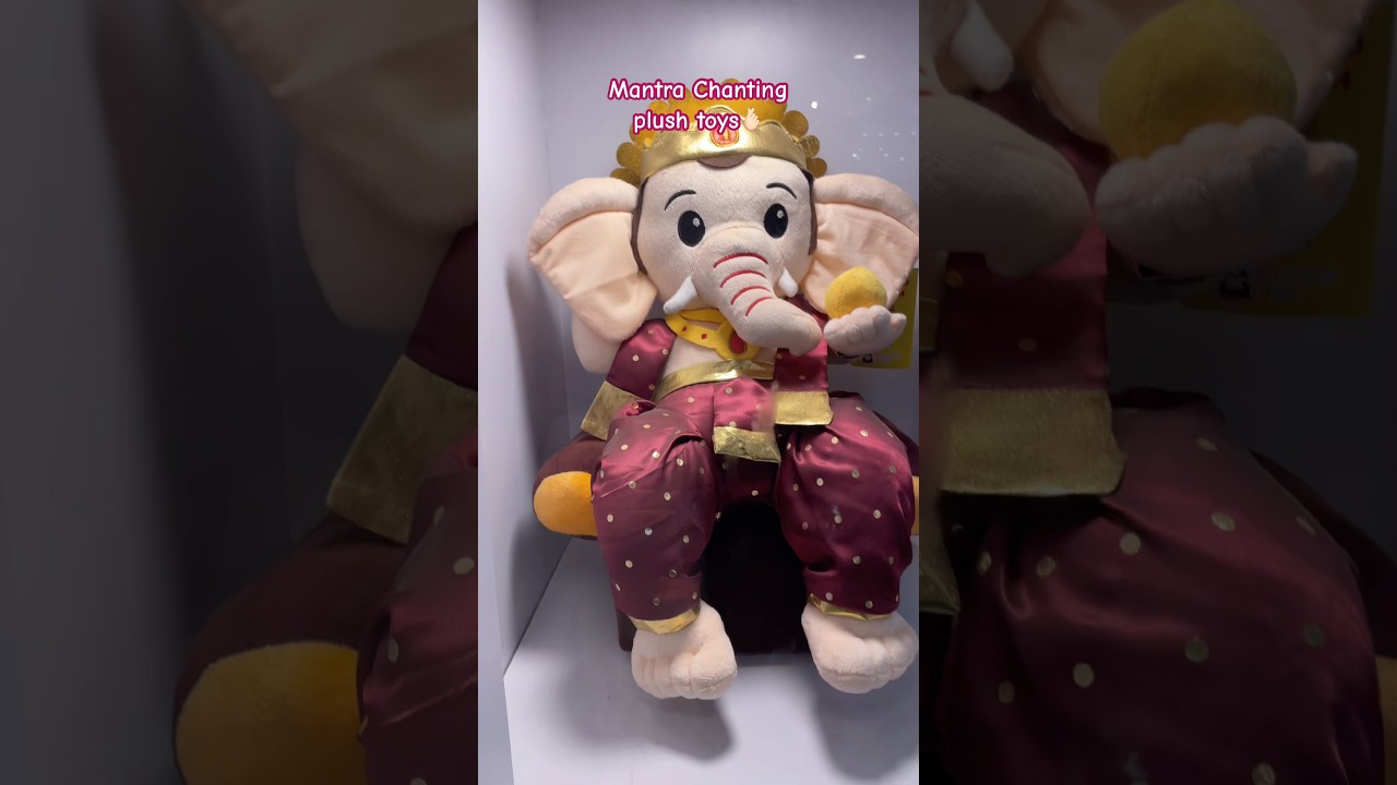 Mantra Chanting plush toys at Gaur city mall Greater noida 