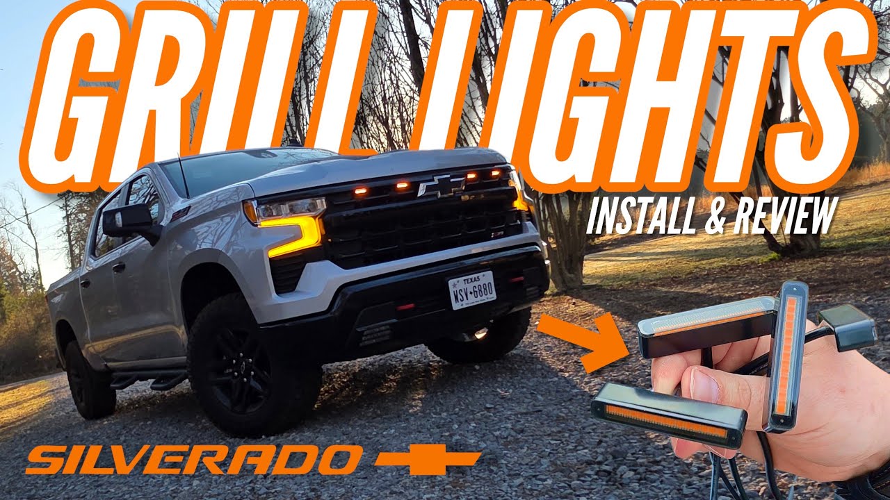 Should you Install Grill Lights?? 🔥 (Underground Lighting Review Silverado) 