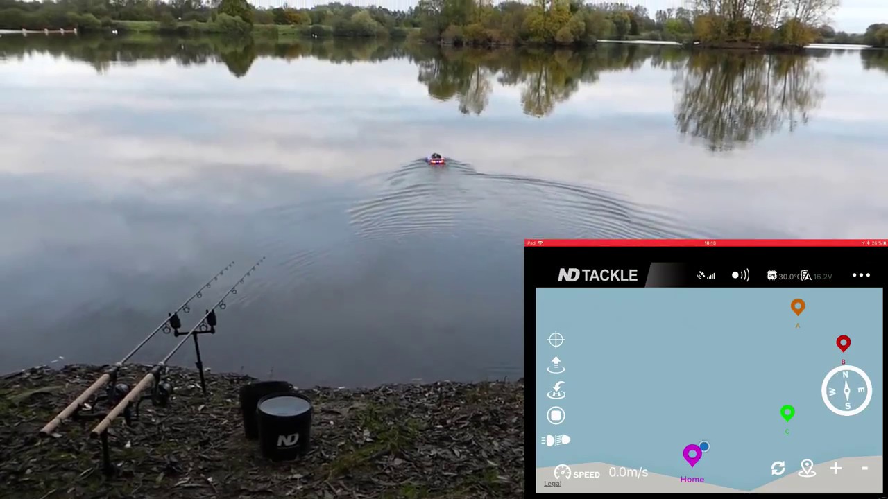 New Direction Tackle Futterboot mit Autopilot Vorstellung. Bait Boat with Autopilot.