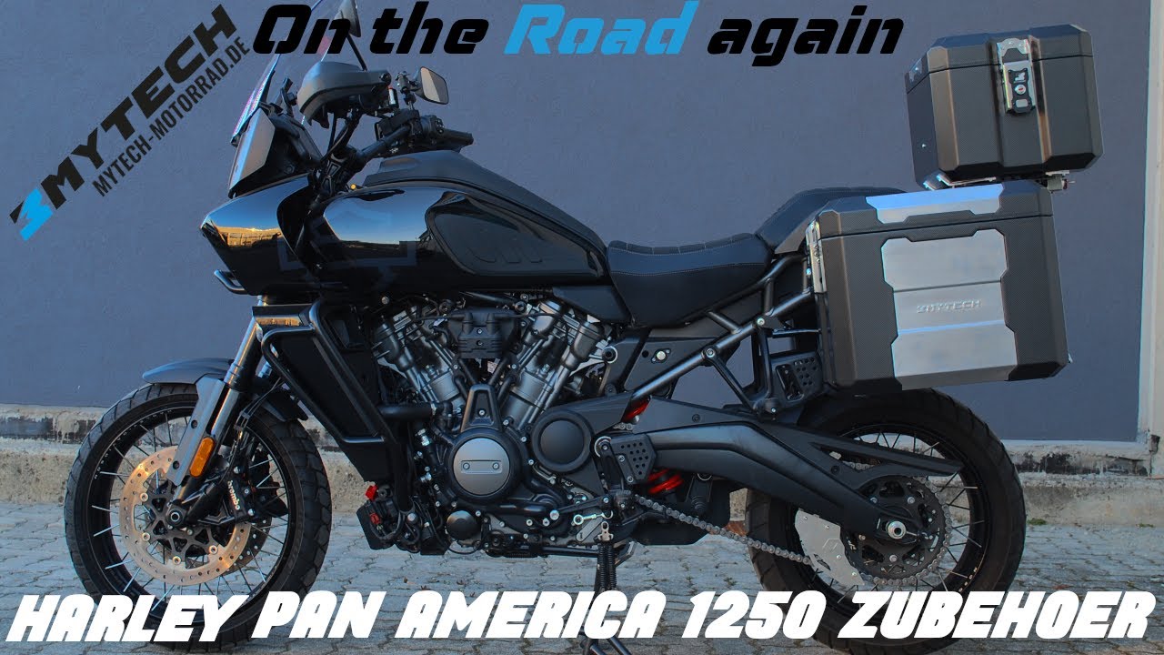 Harley Pan America 1250 - Alukoffer, Bremspumpenschutz, Schutzzubehör, Designparts uvm. - MyTech