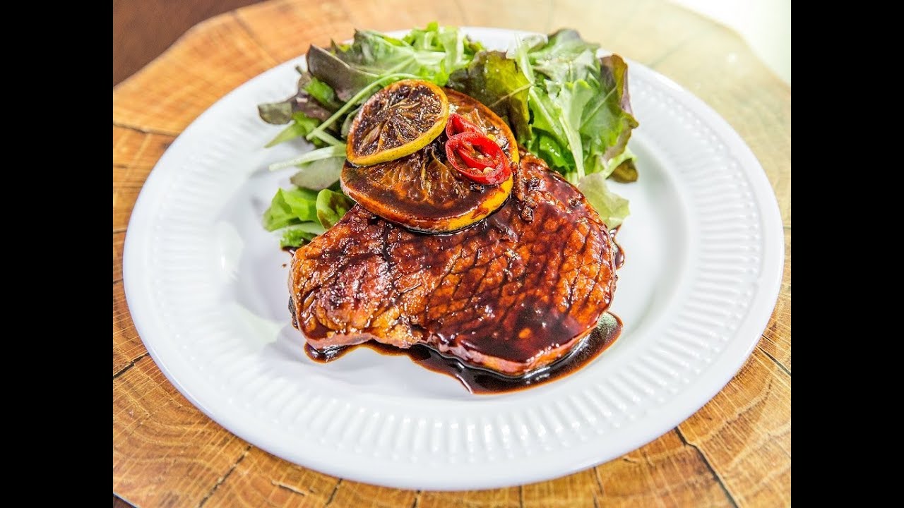 Honey-Soy Pork Chops