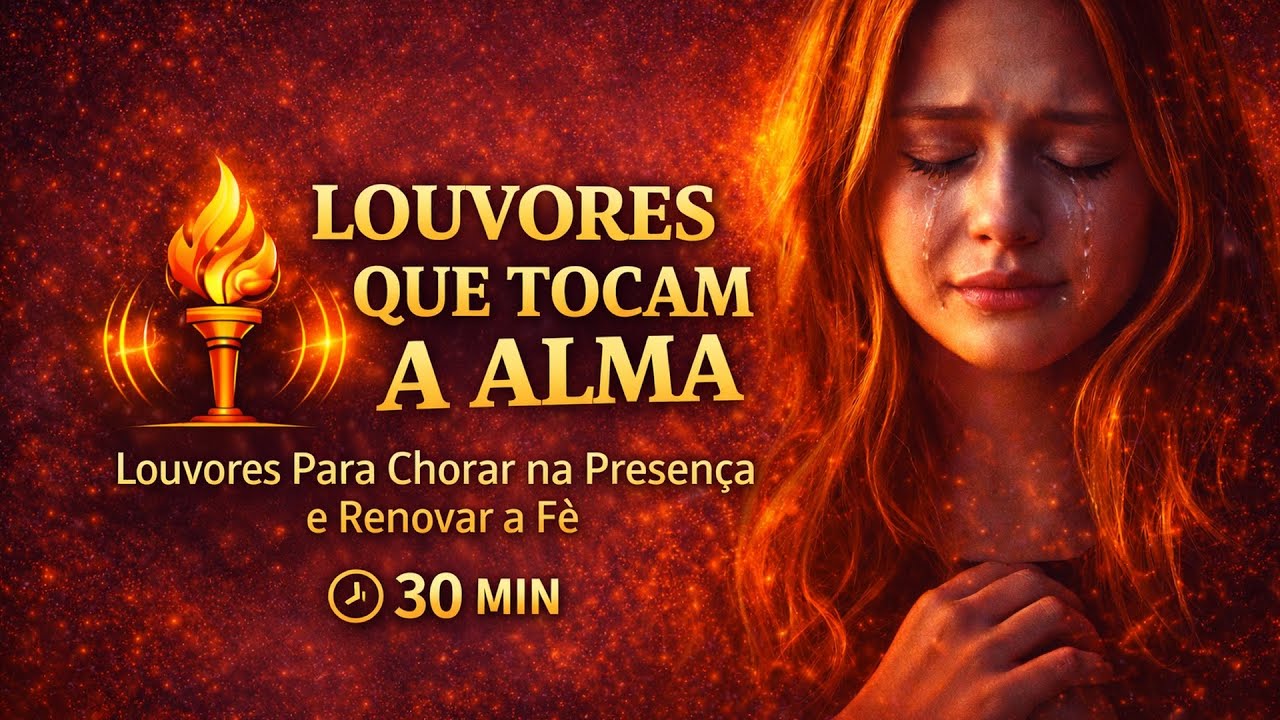 LOUVOR QUE CURA (30MIN) | Louvores Pra Quem Está Cansado e Precisa de Força