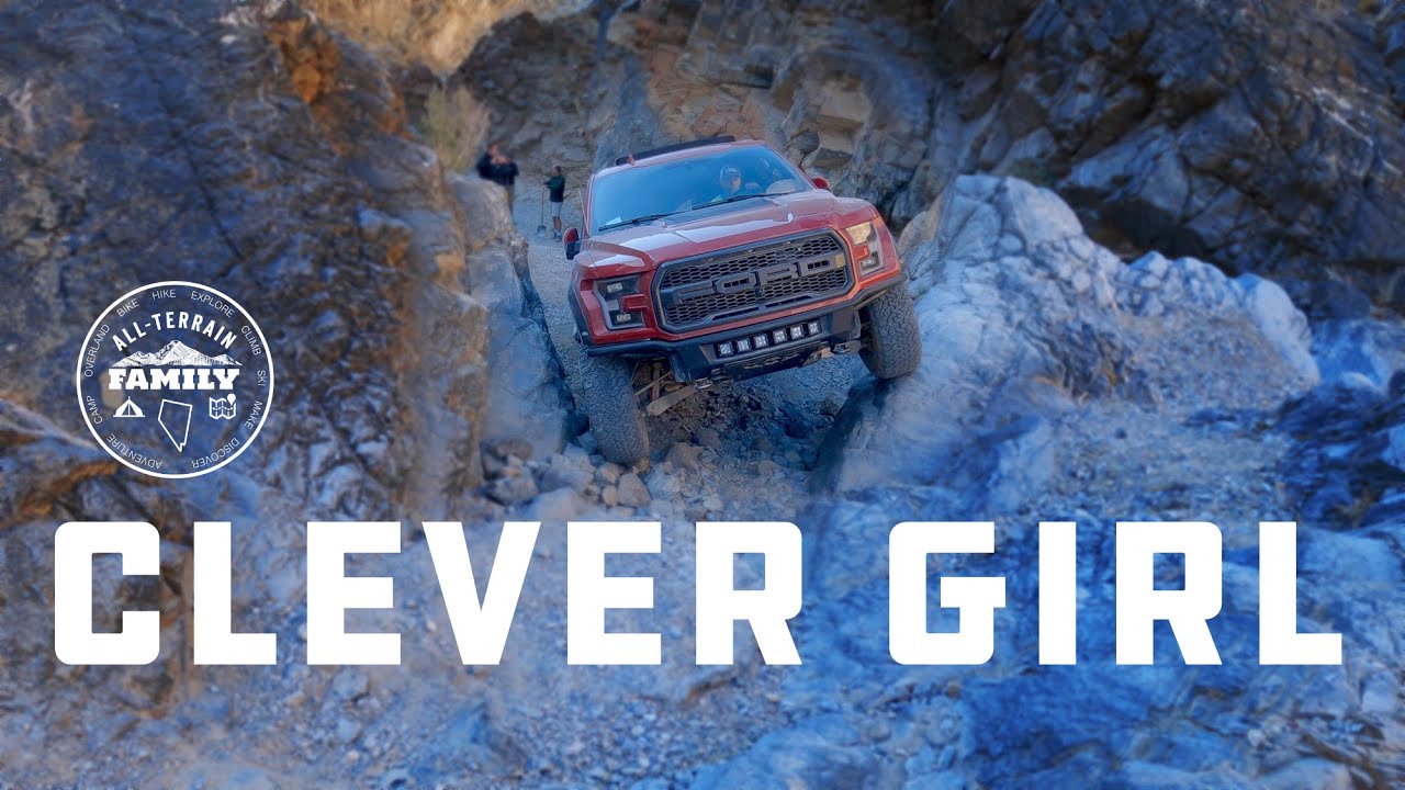 Ford Raptor on Steel Pass, Death Valley National Park
