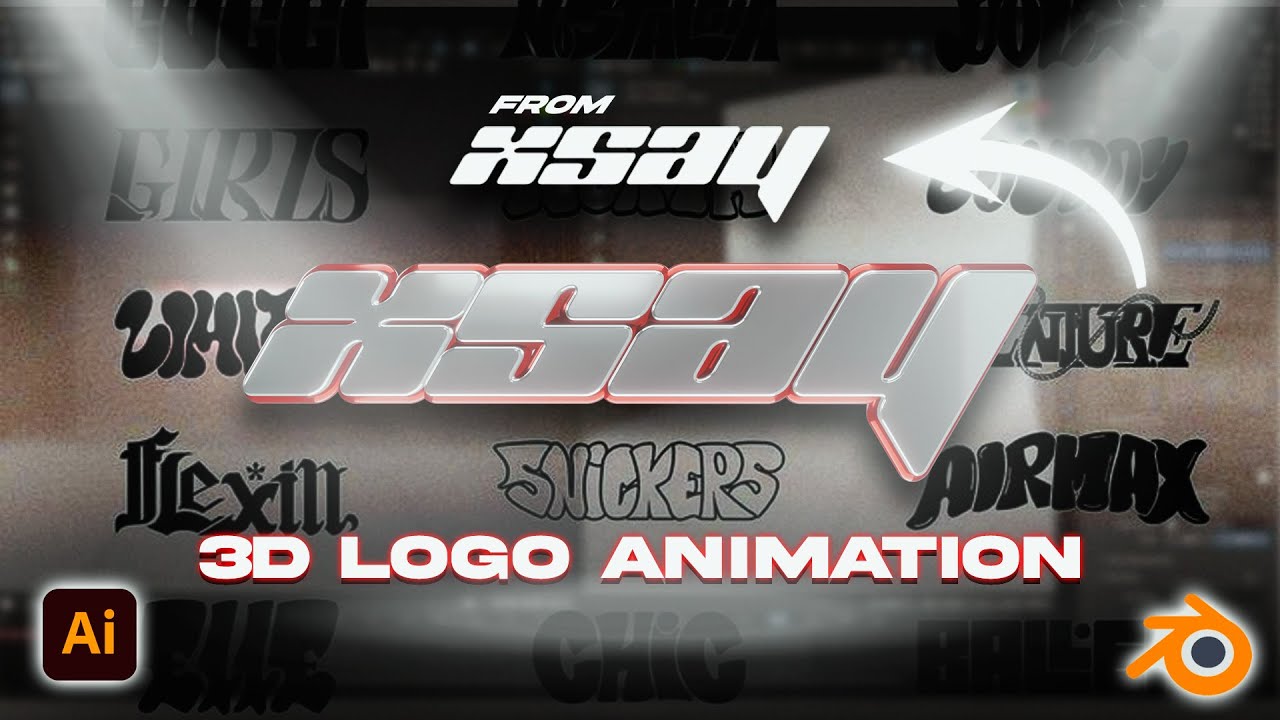 TUTORIAL 3D LOGO Y2K ANIMATION | NO CUT | BHS INDONESIA
