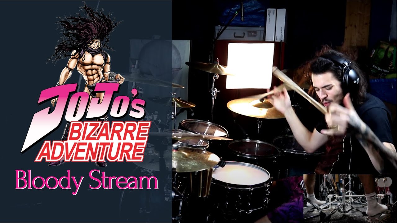 Jojo's Bizarre Adventure - Bloody Stream - drum remix