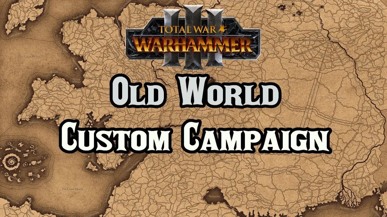 Невероятный мод пользовательской кампании: версия The Old World 3.5 от ChaosRobie &mdash; Total War: Warhammer 3