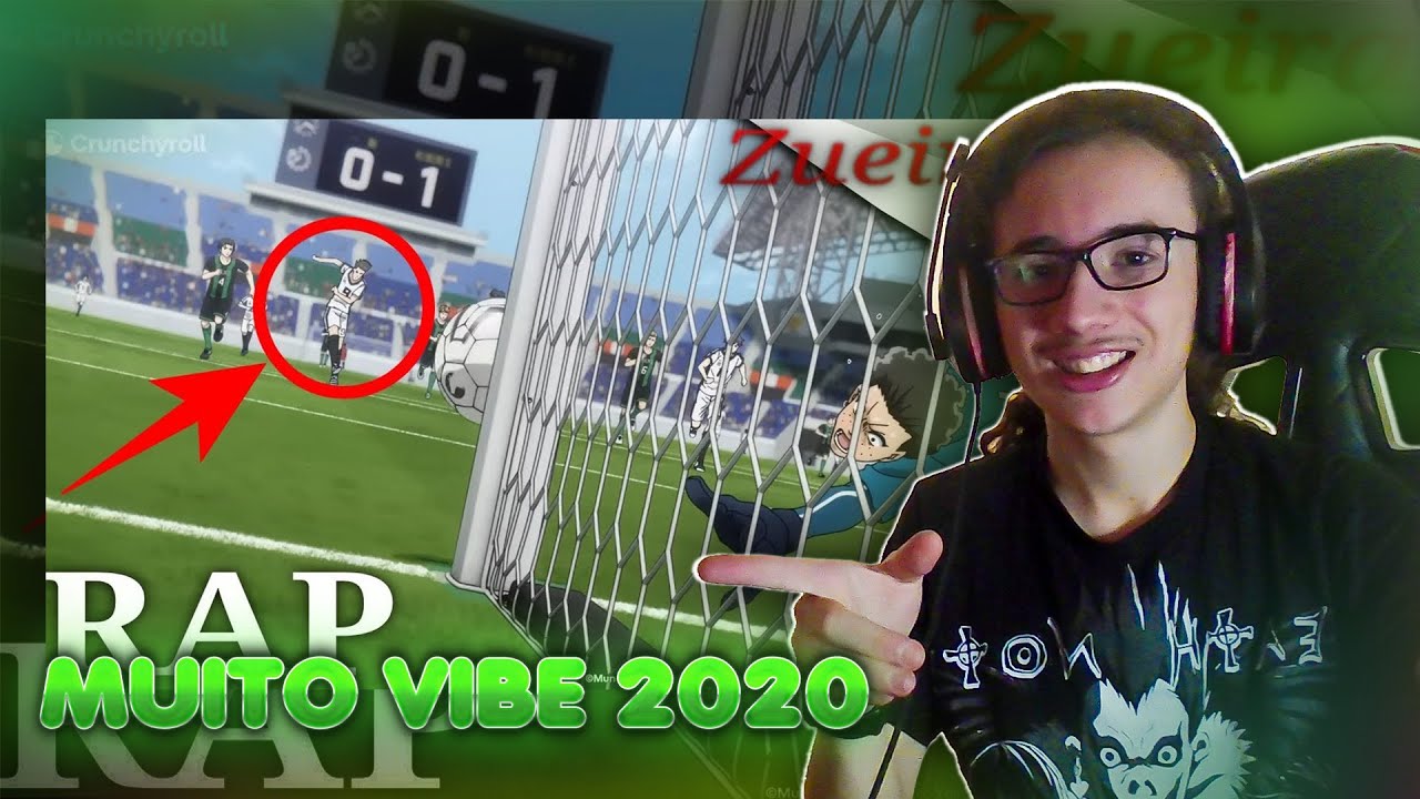 REACT | Rap do cara que errou o gol com passe do isagi || Blue Lock || Rap zueira ⚽