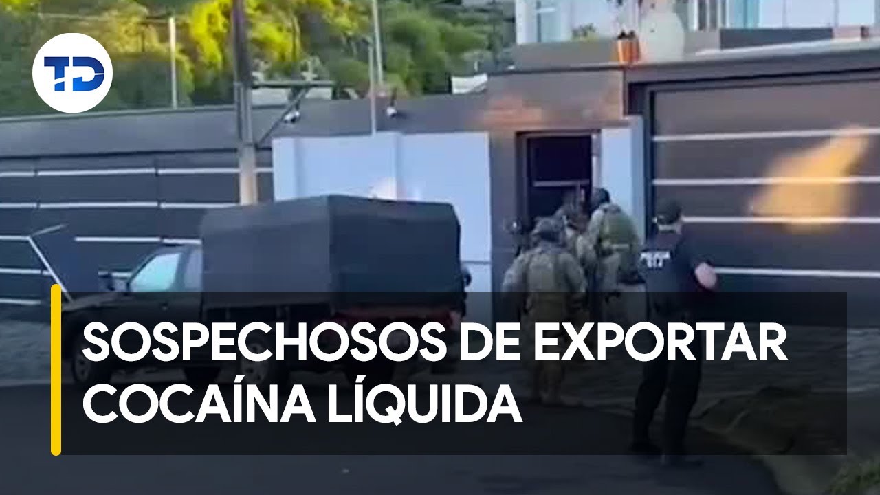 Caso Corona: OIJ detiene a 10 sospechosos de exportar cocaína liquida