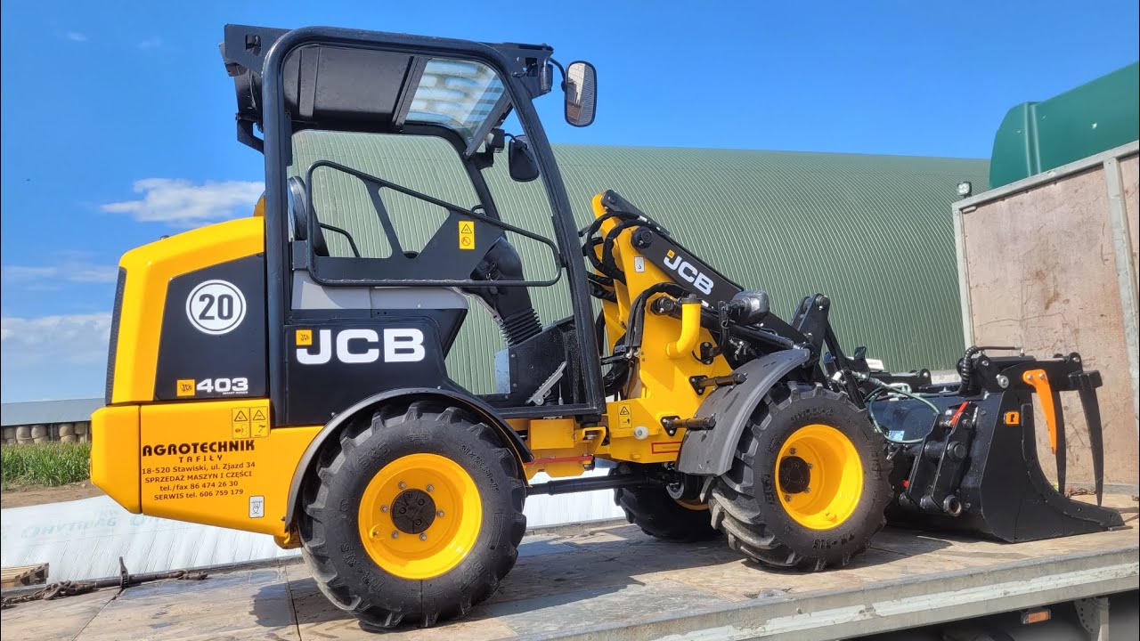 Testujemy JCB 403 Agri Smart Power vs Obornik🥳