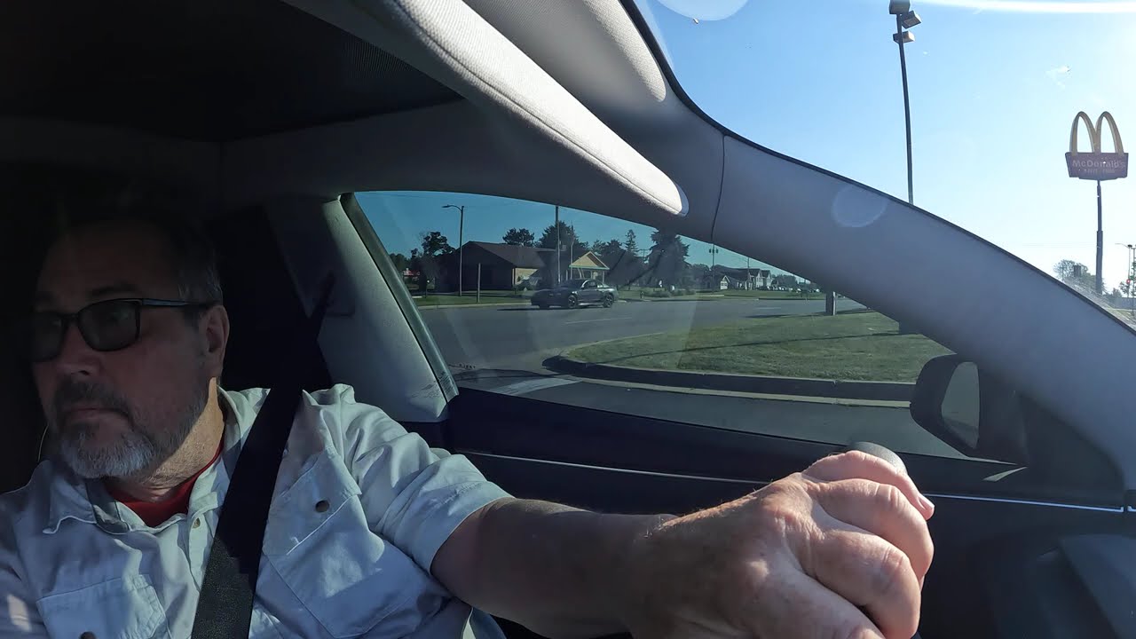 $4 McDonald's Drive Thru,  Iced Mocha McCafe & Premium Roast Coffee, Marinette, Wisconsin, NGH10086