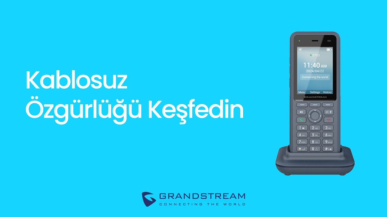 Grandstream WP836 &ndash; Kablosuz &Ouml;zg&uuml;rl&uuml;ğ&uuml; Keşfedin!