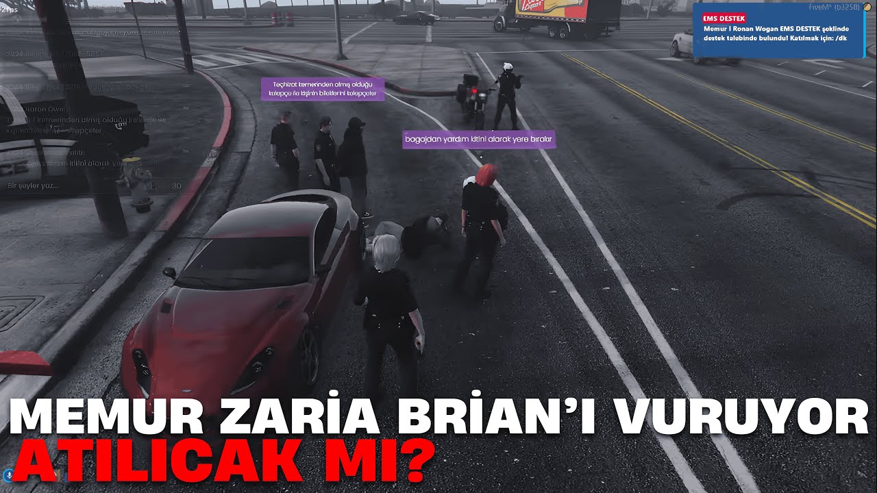 Memur Zaria Brian'ı Vuruyor | Eightborn V @syrenaYT