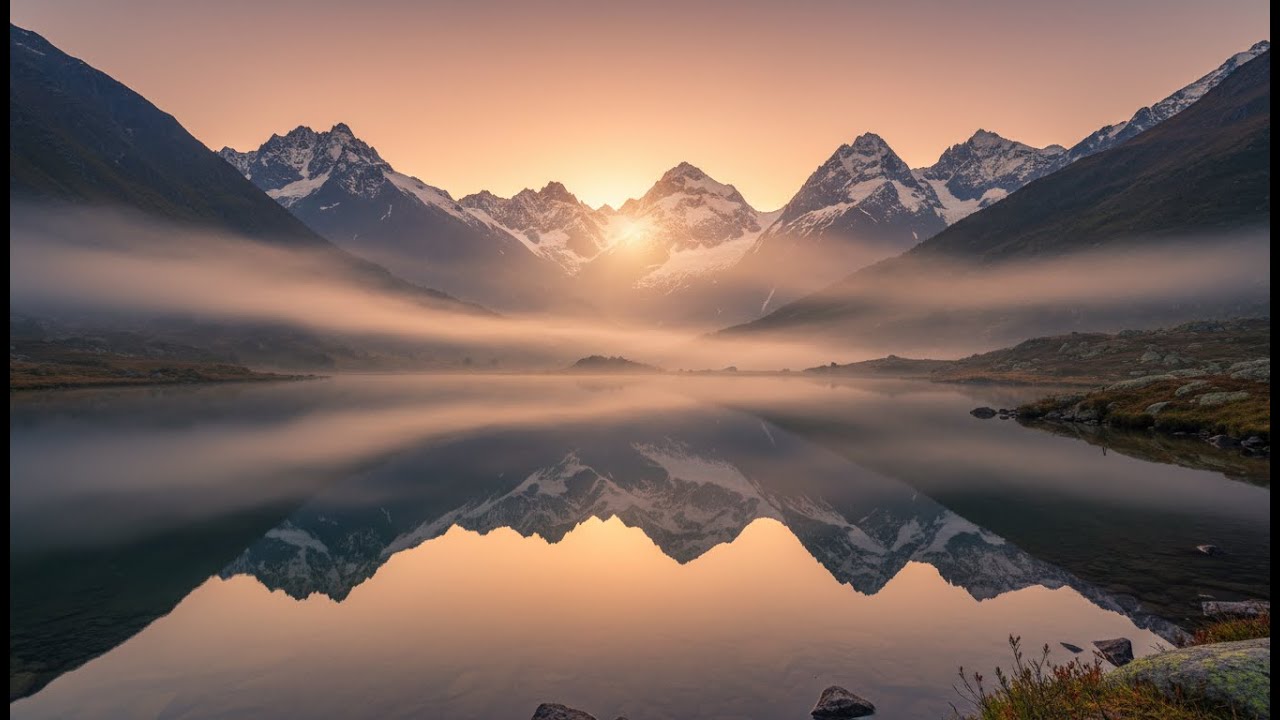 Healing Piano Music for Instant Peace and 8K Nature