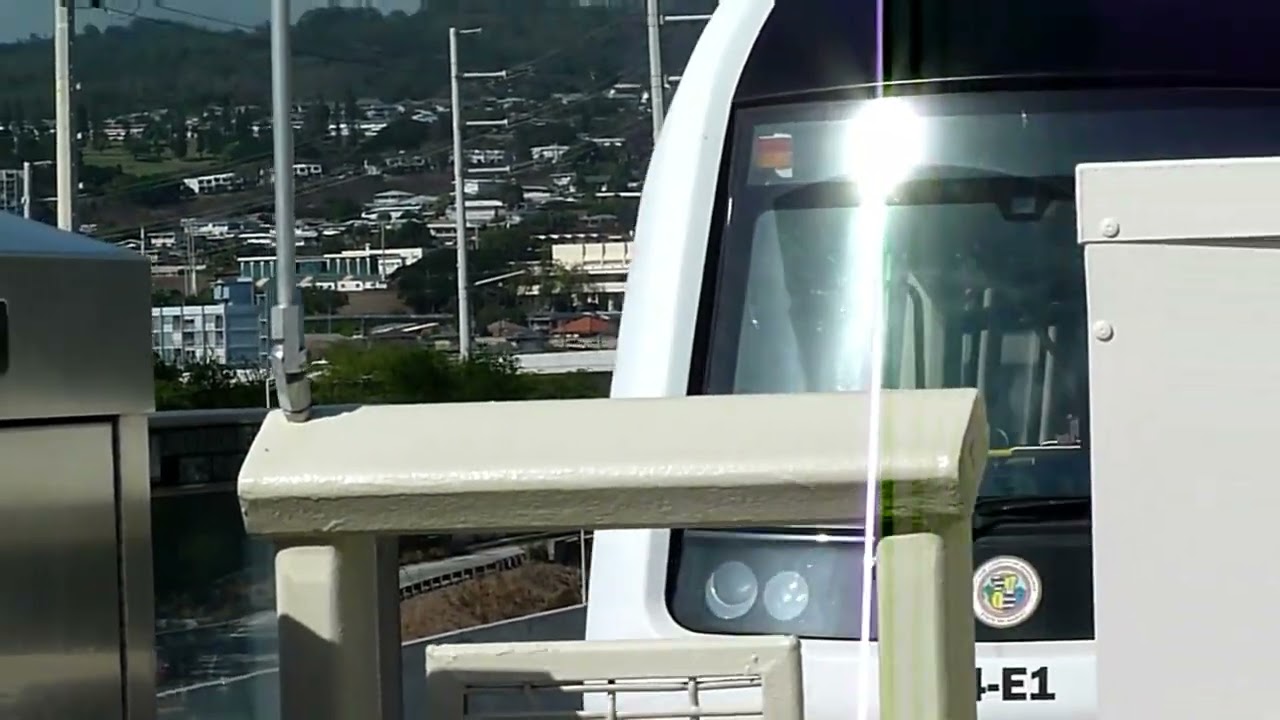 ⑤【駅撮り】ホノルル鉄道スカイラインHitachi Rail Italy / Driverless Metro
