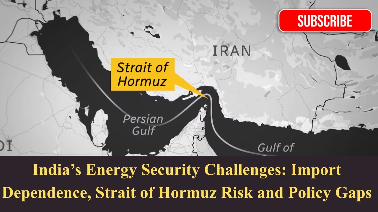 Strait of Hormuz Explained | Iran&ndash;Israel Conflict Impact on India | Energy Security Analysis 2026.