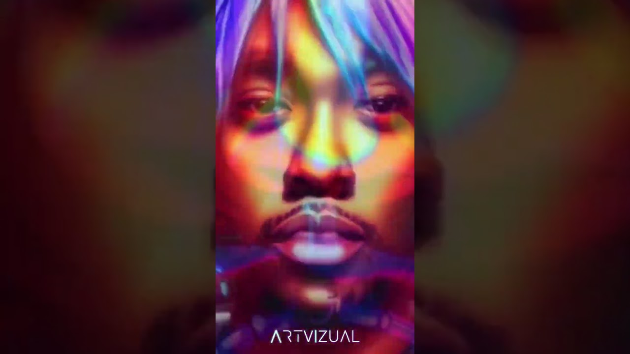 AI turn Juice WRLD into Face 2 Face Art