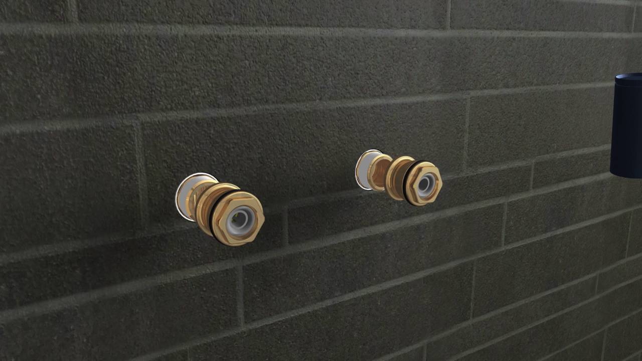 hansgrohe Raindance Select Showerpipe Installation