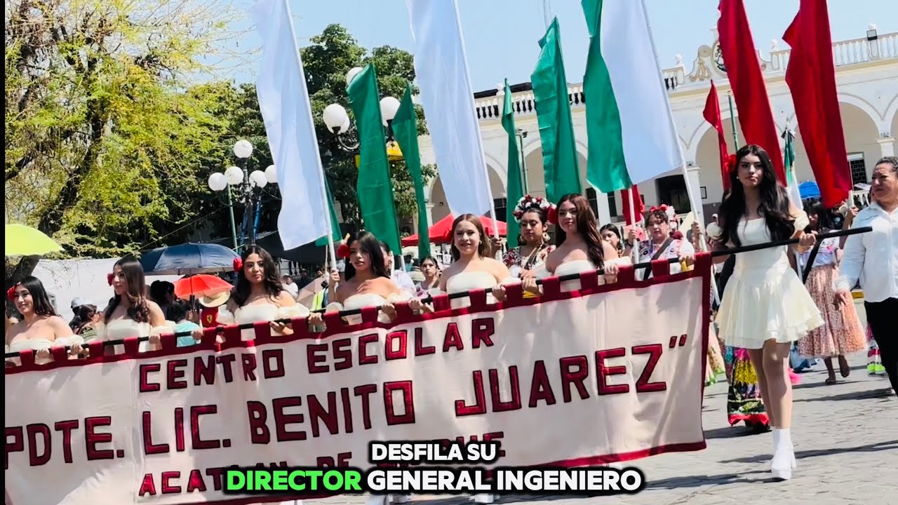DESFILE DEL 5 DE MAYO 2025 ACATLÁN DE OSORIO PUEBLA