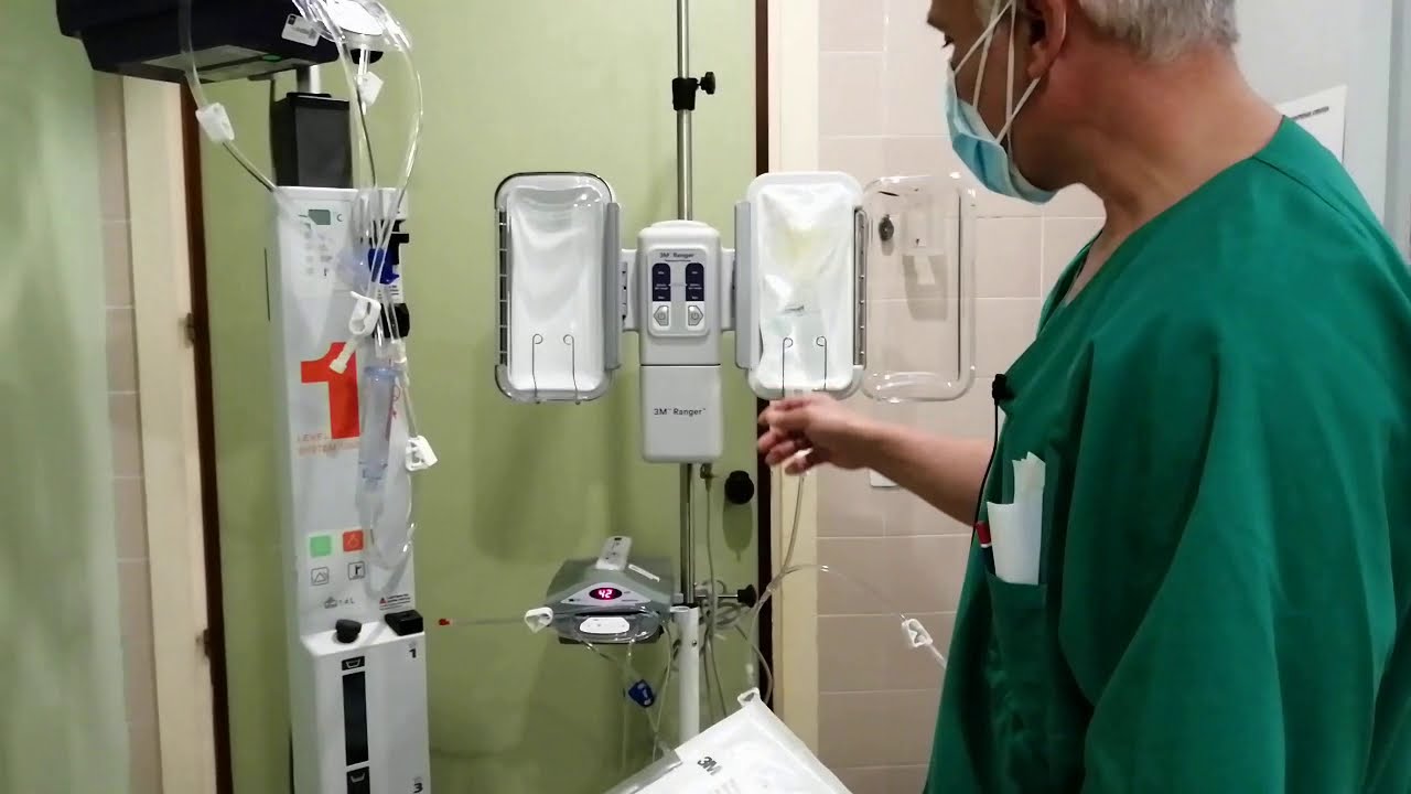 Sistema de Irrigación Perfusión  de  alto flujo con calentador de fluidos