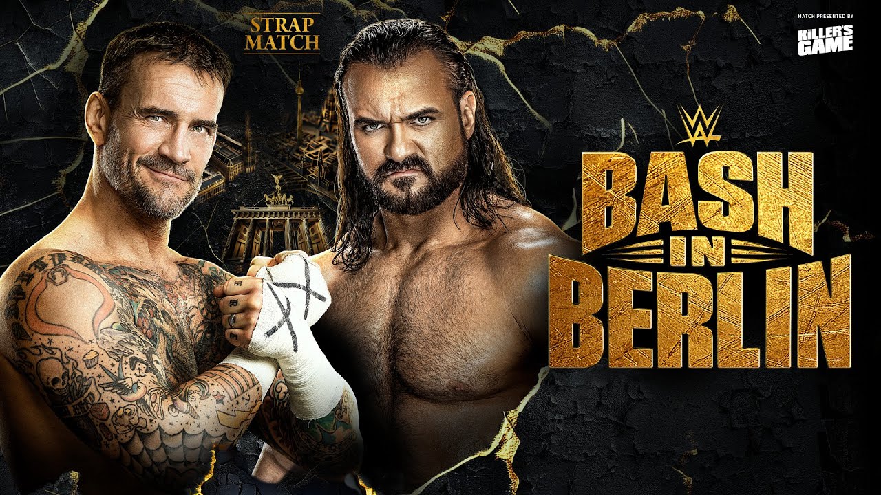 CM Punk против Дрю Макинтайра — матч на ремнях: рекламный пакет Bash in Berlin