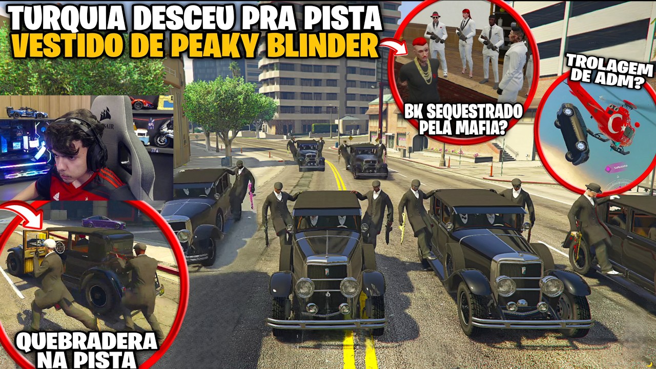 TURQUIA FOI PRA PISTA DE PEAKY BLINDERS | + BK FOI SEQU3STRADO PELA MAFIA? | + TROLAGEM DE ADM?