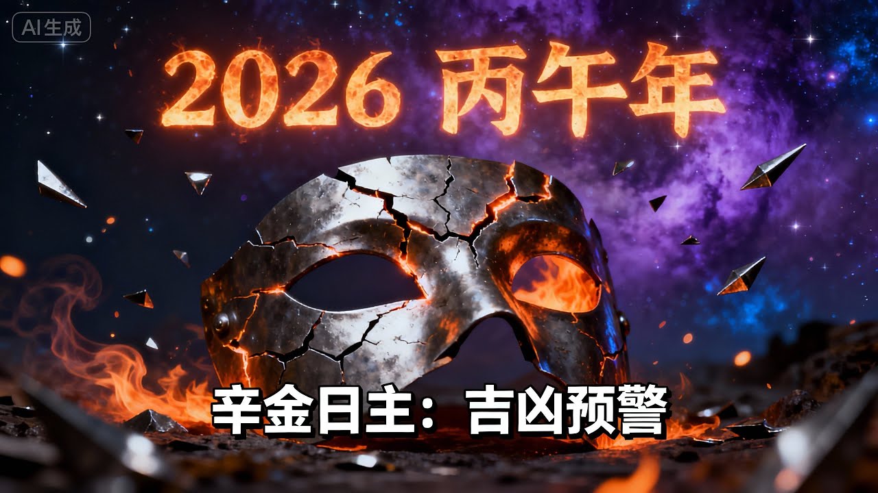 八字命理 | 2026年辛金日主运势完整解析：丙辛相合是好是坏？事业、感情、健康全提醒