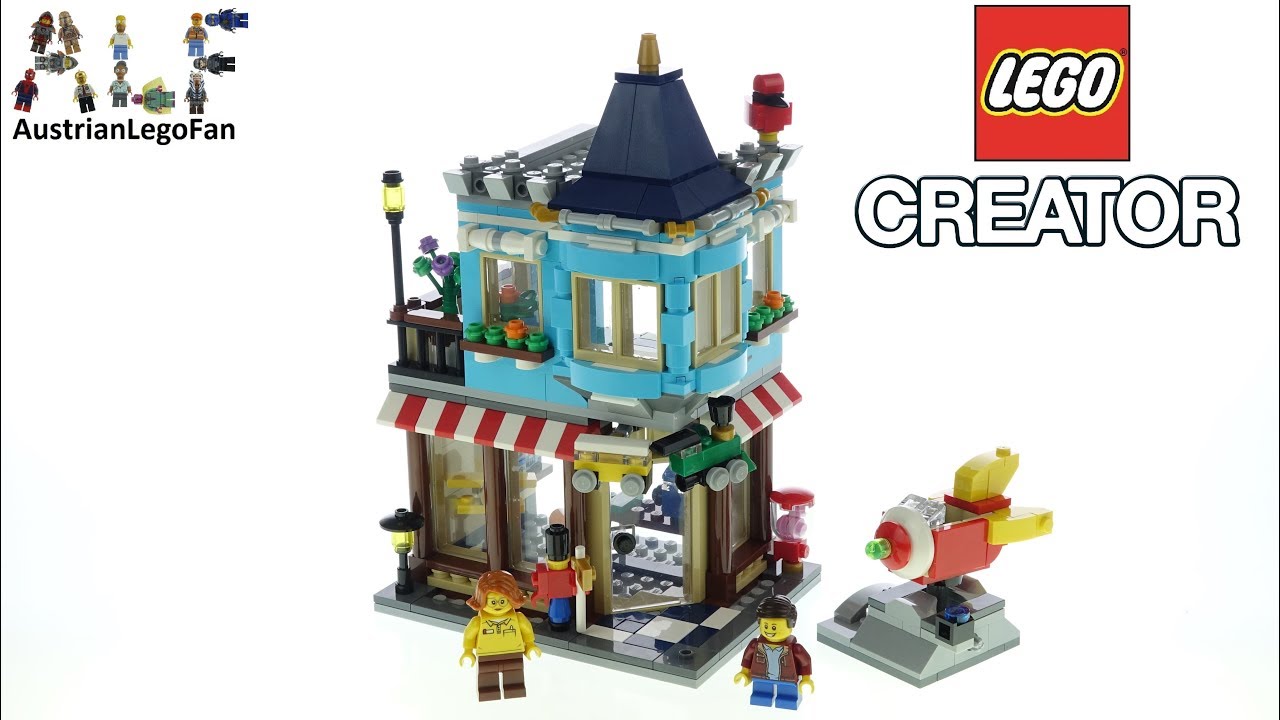 LEGO Creator 31105 Townhouse Toy Store - Lego Speed Build Review
