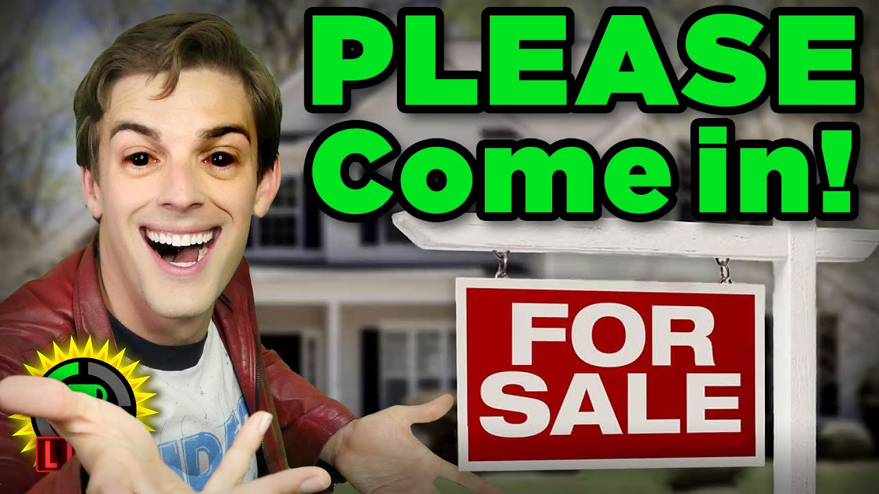 My New House Tour... | The Open House (Scary Game)