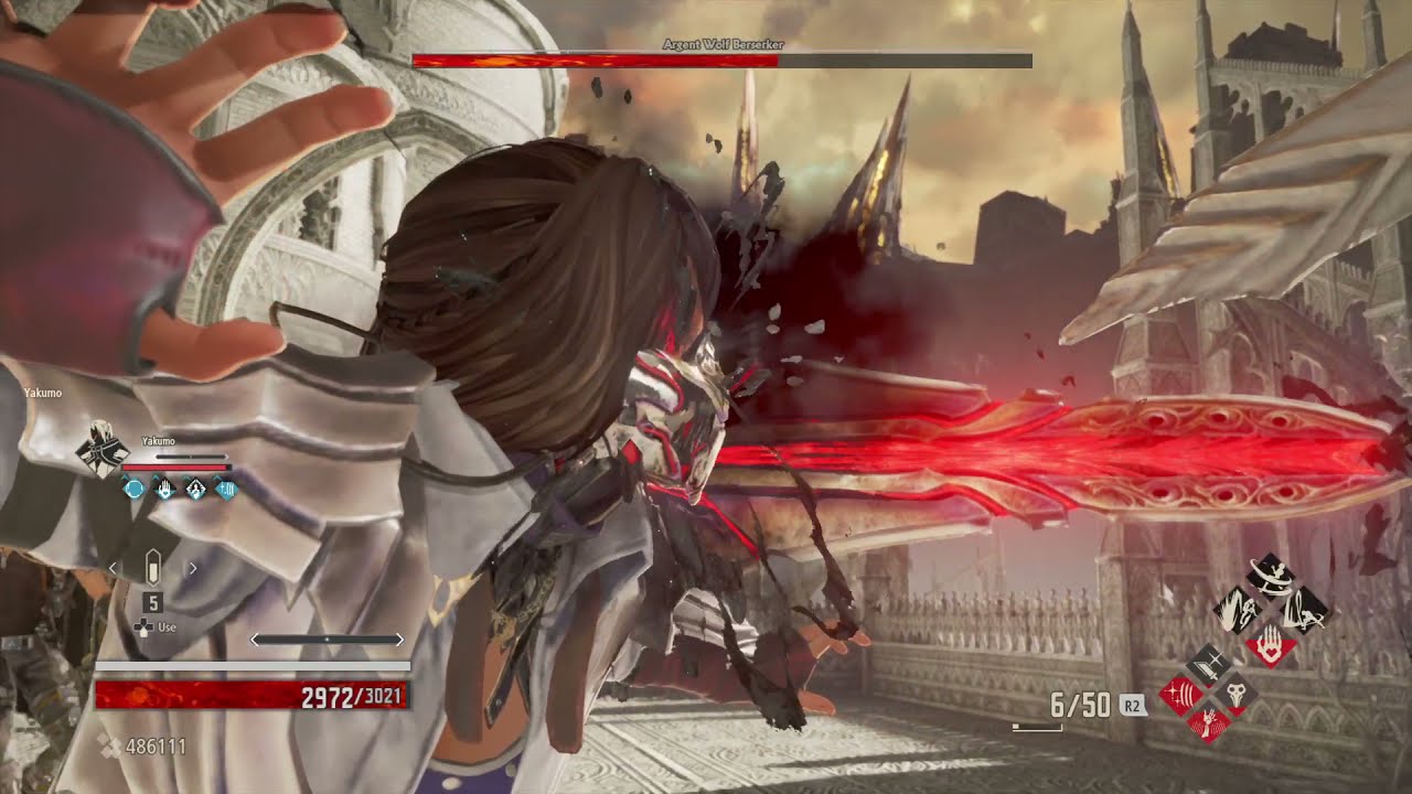 CODE VEIN Argent wolf berserker NG+ easy mode