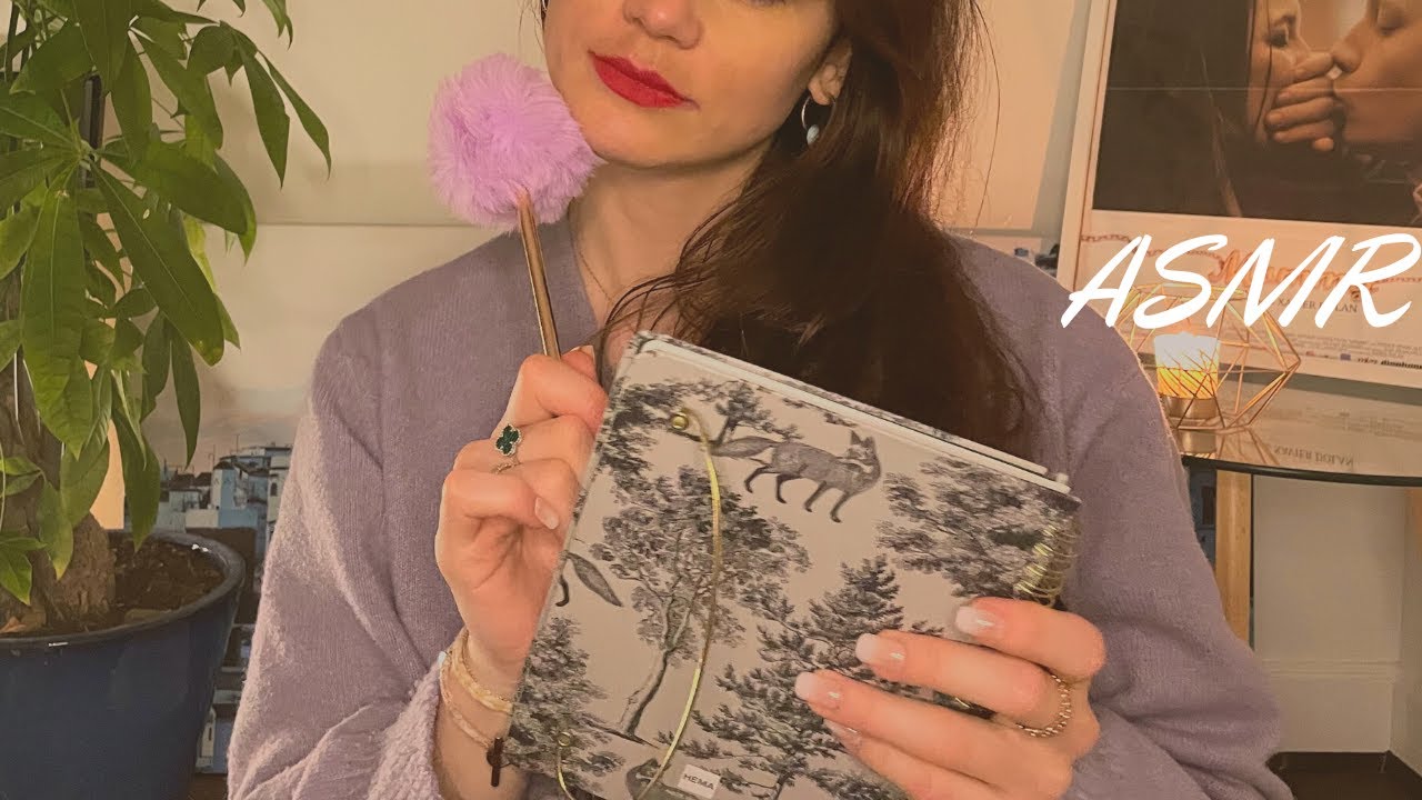 ASMR français☽ Je te pose des questions (très) personnelles 🖊🤔