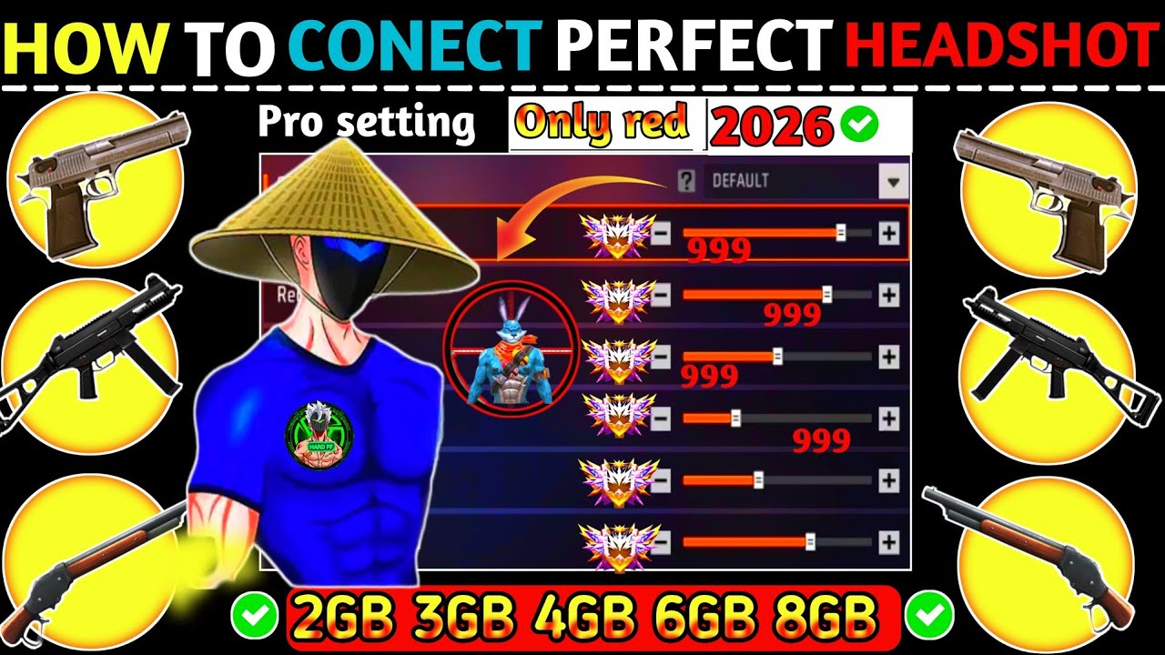 How To Connect Perfect Headshot In 2026 💀 |