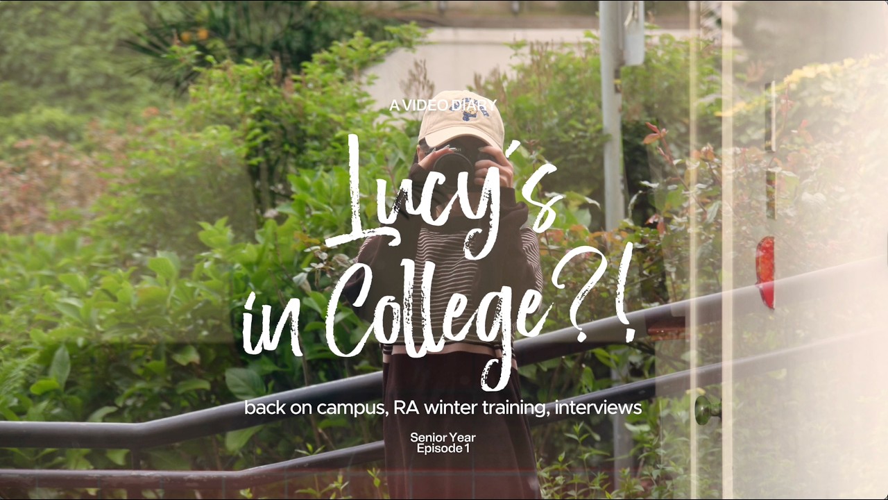 Resident Assistant Training Week | College Week in My Life + Internship Interviews