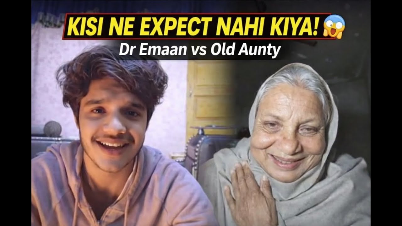 Kisi Ne Expect Nahi Kiya Tha 😱 | Dr Emaan vs Old Aunty Match