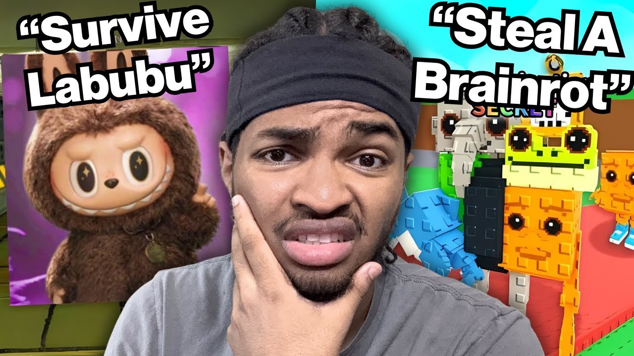 Playing The Worst Brainrot Games On Roblox
