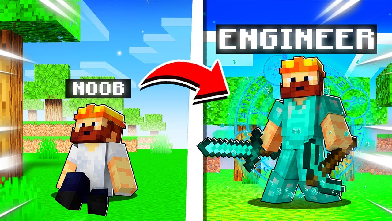 Engineer plays Minecraft for the first time!