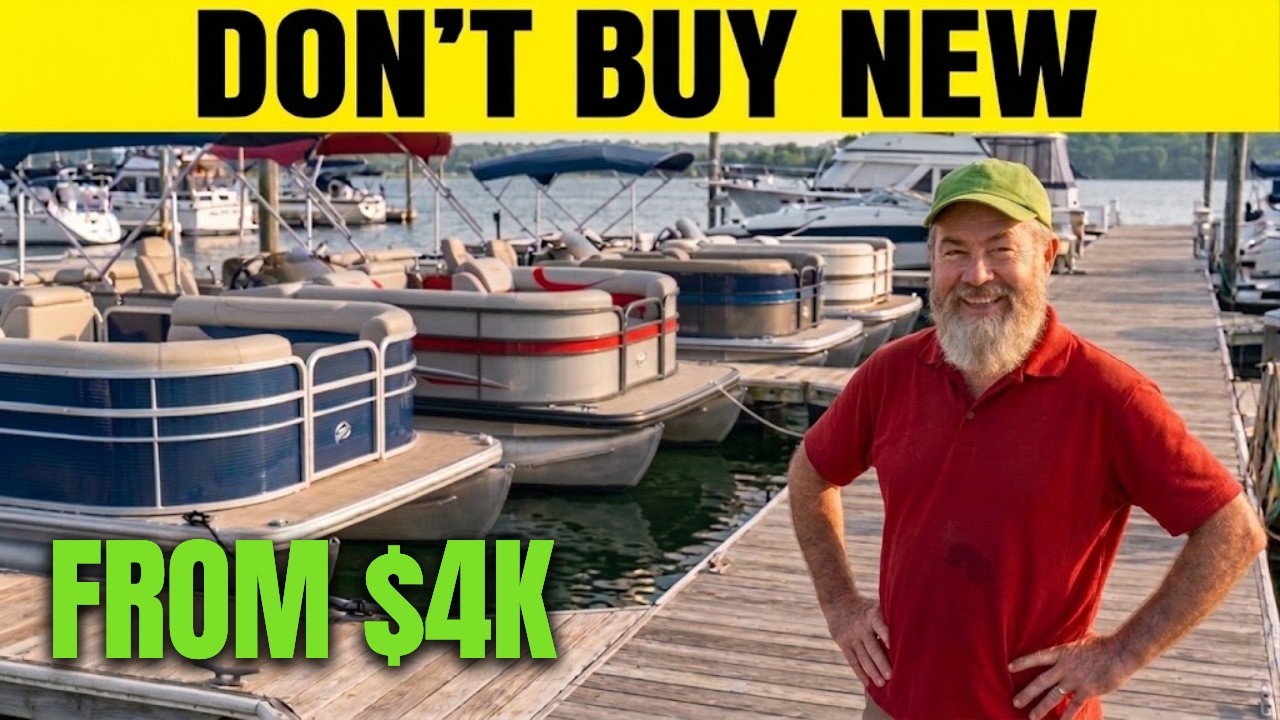 5 Pontoons That Are Dirt Cheap on the Used Market