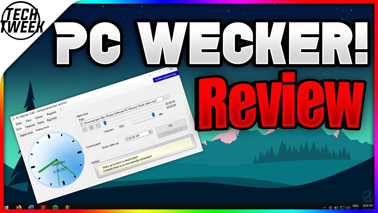 PC Wecker Review | The Simplest Productive Tool