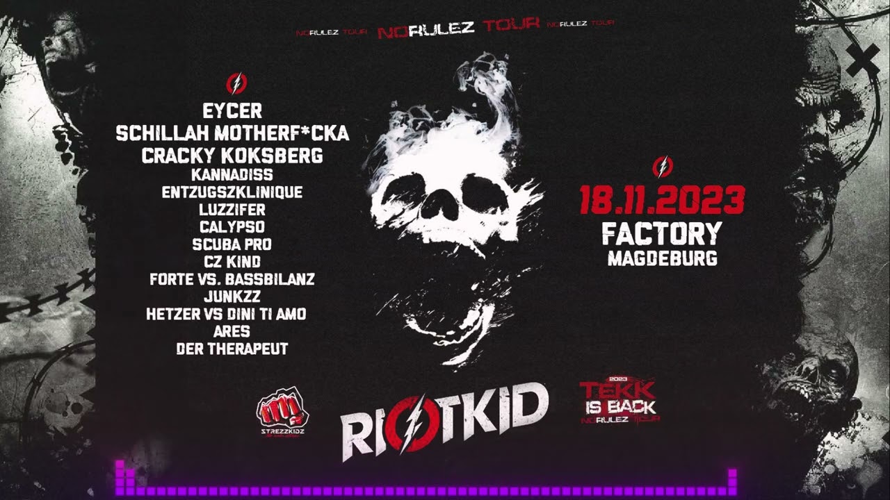 Der Therap3ut @STREZZKIDZ & TEKK IS BACK Party • Factory Magdeburg