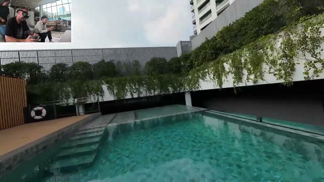 FPV tour with behind the scenes, hotel tour