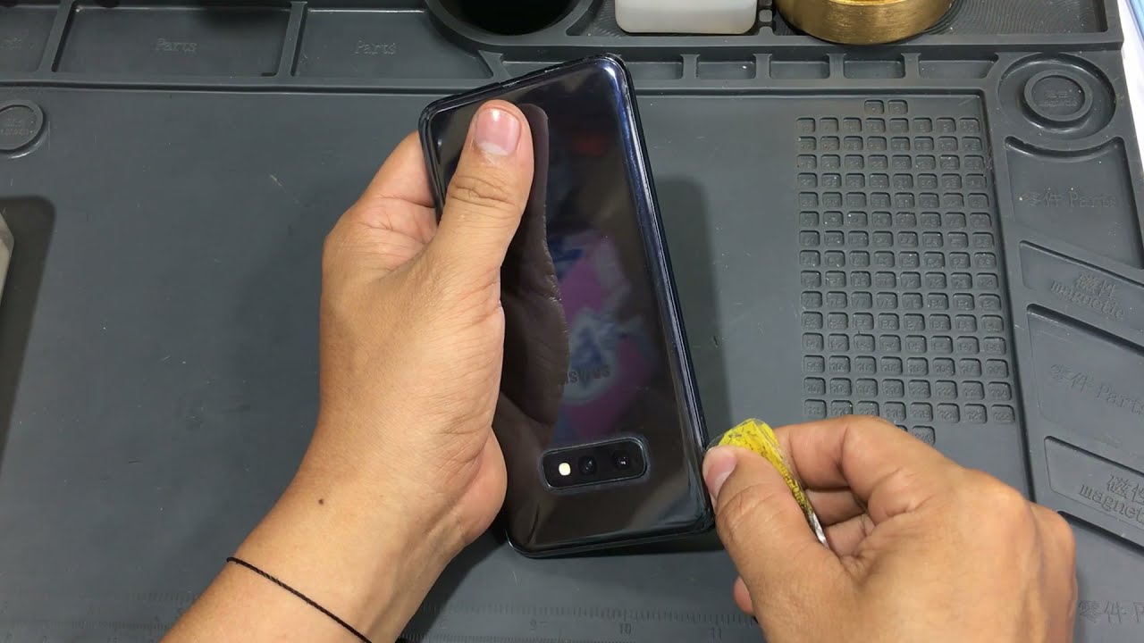 Como Desarmar Abrir Destapar Samsung S10e ( SM-G970 ) Fácil   Disassemble s10e