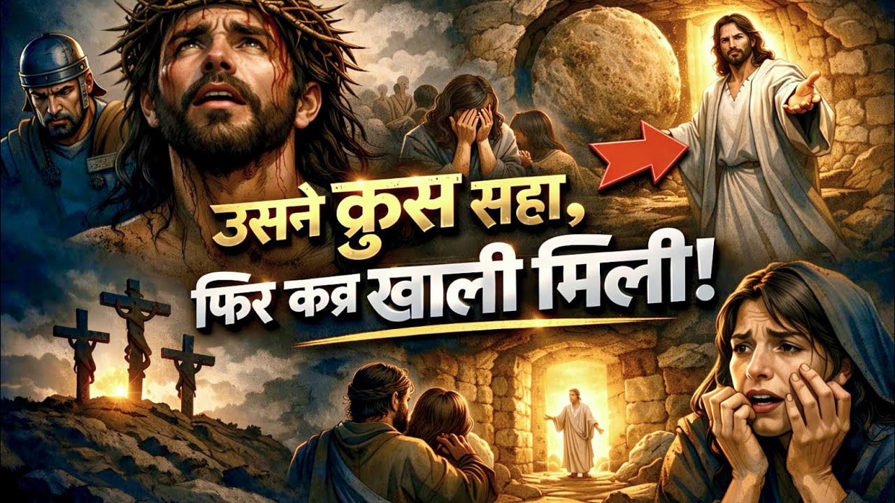 यीशु मसीह की क्रूस की कहानी 2026 | Jesus Crucifixion and Resurrection Story in Hindi