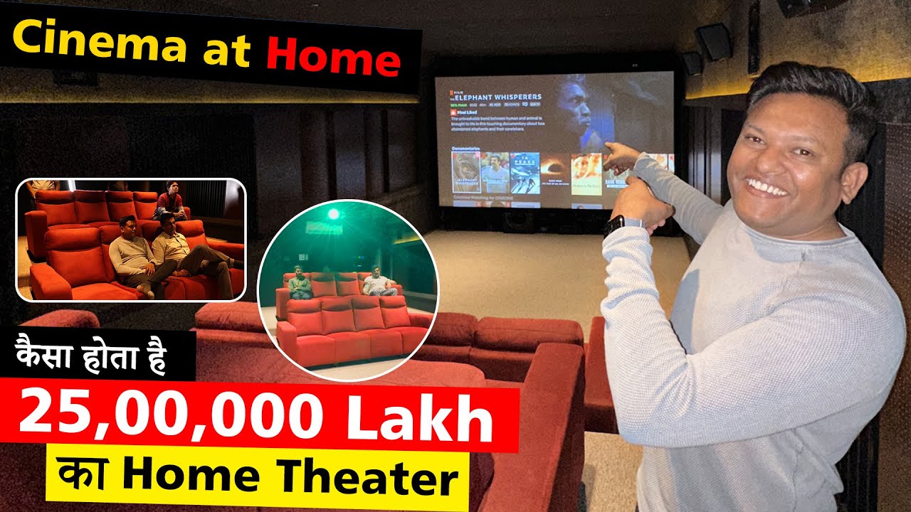 My Amazing 7.2.4 Dolby Atmos 4K Home Theater Tour | 2023 | Complete Guide on How to Build and Finish