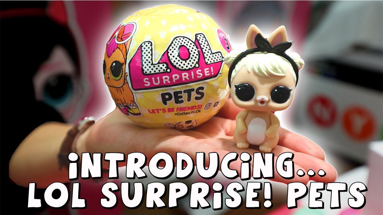 New LOL Surprise! PETS! First Look! Amy Jo unveils new LOL Surprise Pets in New York City