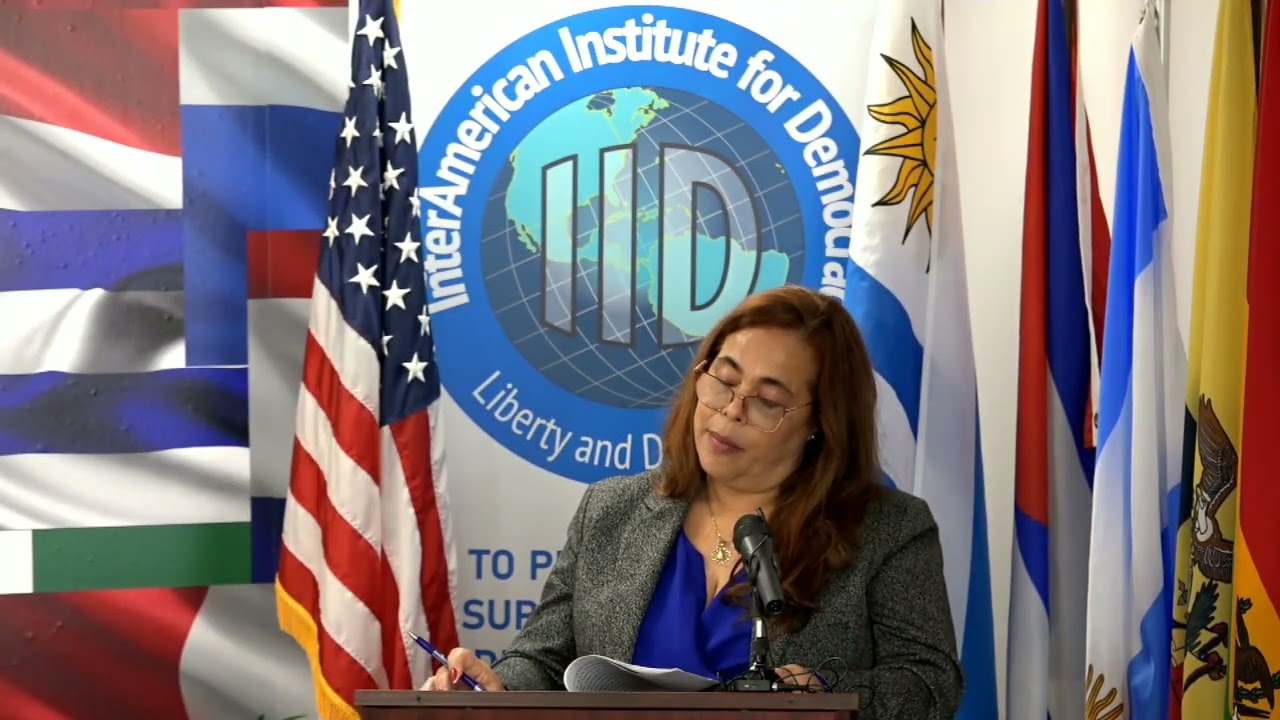 Iliana Lavastida - Foro “Presencia de la dictadura de Irán en las Américas”