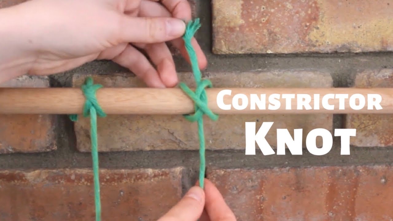 How to Tie the Constrictor Knot