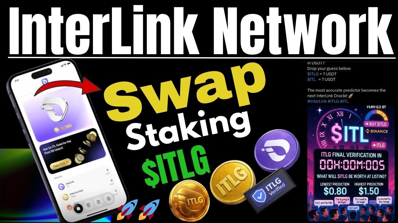 InterLink Network $ITLG Swap Staking Update  | $ITLG Verified  | $ITLG Listing | #Interlink #itlg