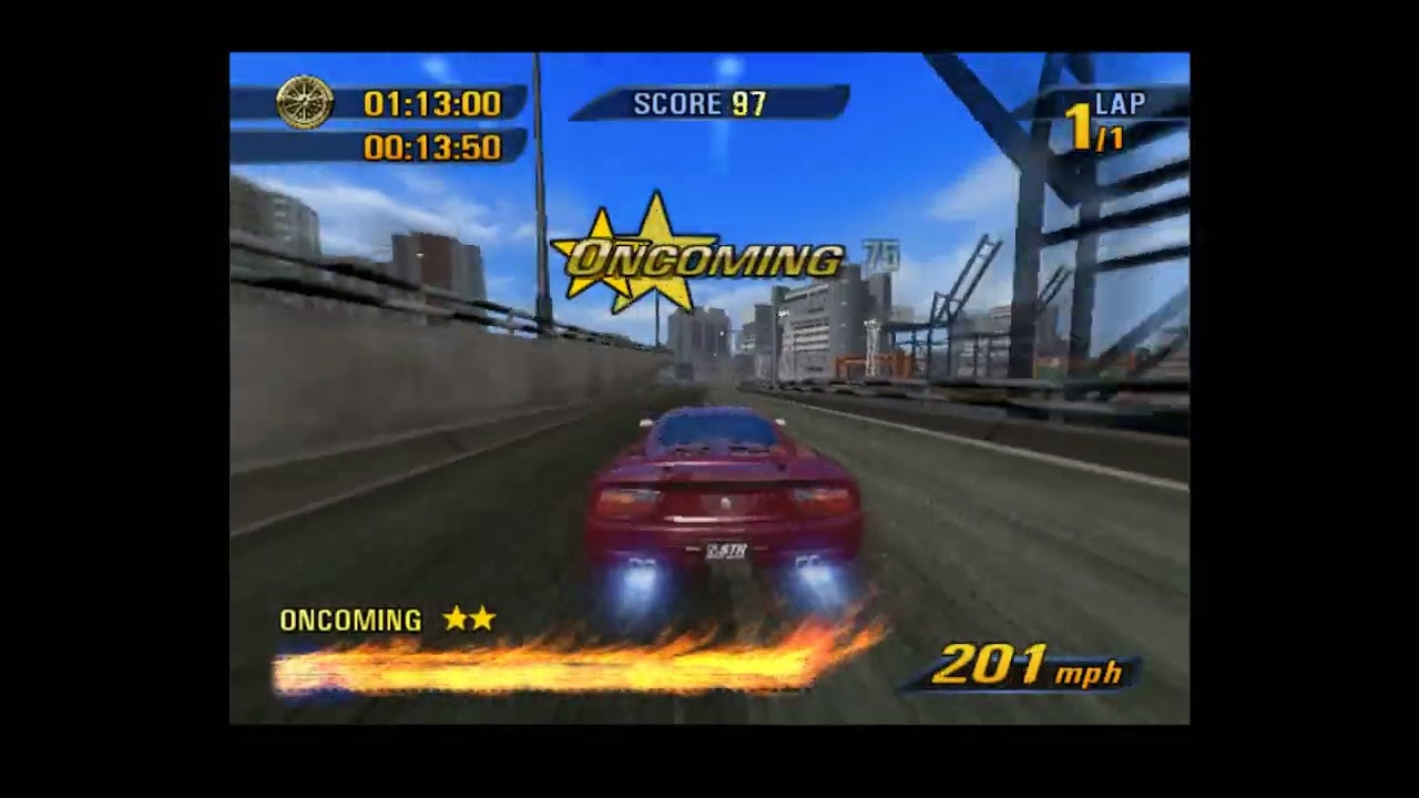 Burnout 3 - No Contact Run Attempt Compilation - Far East (Dockside)
