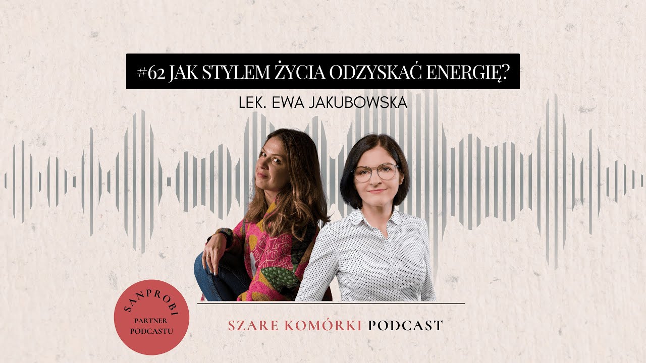 #62 Jak stylem życia odzyskać energię? lek. Ewa Jakubowska