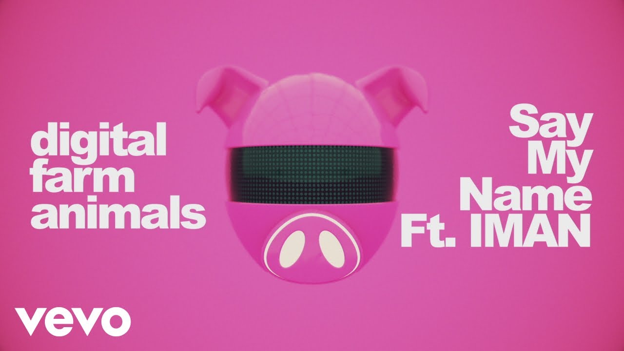 Digital Farm Animals - Say My Name (Lyric Video) ft. IMAN